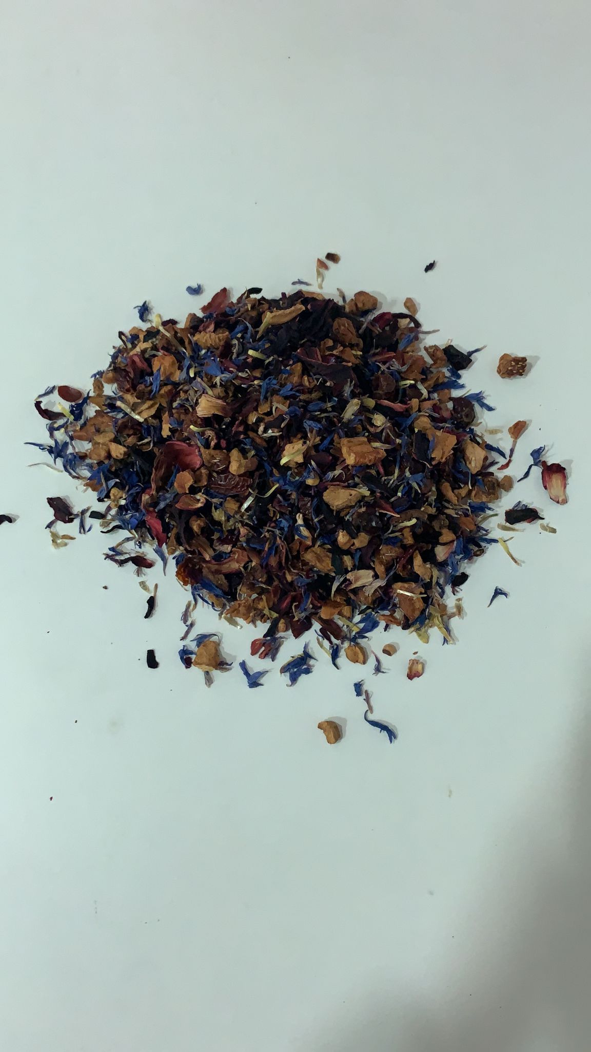 infusion fresas con nata mezcla afrutada natural